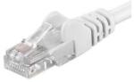 PremiumCord Patchcord UTP PremiumCord RJ45-RJ45 Cat. 5e 0.5m, Alb (UTP-5E-0.5-W)