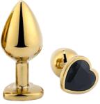 Passion Labs Dop Anal Hearty Buttplug, Small, Auriu/Negru, Passion Labs