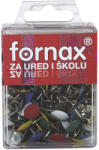Fornax Rajzszeg BC-22 színes műanyag dobozban Fornax (A-022) - cartridge