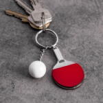 Giftspot Breloc de Metal - Tenis de Masă
