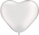 Balloons4party Set 25 balone latex inima alba 30 cm