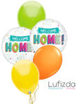  Héliumos luficsokor Welcome Home - INGYENES GLS szállítással (LUFI287277)