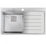 Teka Chiuveta din inox premium cu o cuva si scurgator Teka, ZENIT R15 1B 1D 86 GARANTIE 75 ANI (ZENIT R15 1B 1D 86) Chiuveta