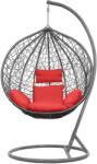 Klubfotel Függőfotel - szürke/piros