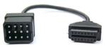 RENAULT Obd 12 pin átalakító Renault diagnosztika (746)