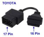 TOYOTA Obd 17 pin átalakító Toyota diagnosztika (741)