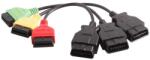 Fiatecuscan Multiecuscan adapter 3 db kábel motor, abs, légzsák, szervókormány (767)