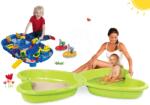 Smoby Set nisipar Fluture Smoby cu jet de apă şi pistă de apă LockBox cu bărci (SM310143-13)