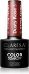 Claresa SoakOff UV/LED Color Dusty Rose géles körömlakk árnyalat 3 5 g