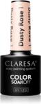 Claresa SoakOff UV/LED Color Dusty Rose géles körömlakk árnyalat 1 5 g