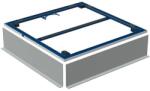 Geberit szerelőkeret Setaplano zuhanyfelületekhez, 80x80 cm, 4 lábhoz 154.460. 00.1 (154.460.00.1)