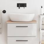 vidaXL Плот за баня 60x40x1, 5 см масивно дърво бук (355986)