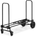 AVLift Szállító kocsi univerzális kézikocsi 350 kg teherbírású összecsukható kocsi állítható magasságú