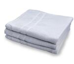  Deluxe fehér szállodai fürdőlepedő 100x150 cm, 100% pamut