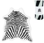  ZEBRA fekete-fehér fürdőlepedő