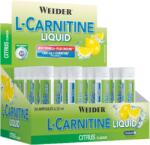 Weider L-Carnitine Liquid 1800 mg (citrus 20 x 25 ml) - Zsírégető folyadék 500 ml (20x25 ml)