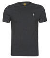 Ralph Lauren Rövid ujjú pólók T-SHIRT AJUSTE EN COTON Fekete EU L