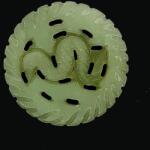  Amuleta Jad - Zodia Chinezeasca Sarpe - 54 x 4 mm