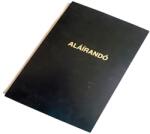  Aláírandókönyv A/4 karton 18 részes fekete (32130028F461000) - irodaszerwebaruhaz