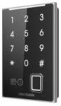 Hikvision DS-K1109DKFB-QR Kártya- DESfire, Felica, Mifare ujjlenyomat és QR kód olvasó; RS485 vagy W (DS-K1109DKFB-QR) - hik-online