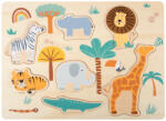 Legler Kislábú fa puzzle Safari