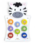 Viga Toys Oktatási fali játék - Zebra