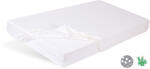 Babymatex Vízálló bambusz lepedő 120x60 cm - fehér