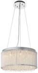 Endon Lighting ENDON Galina 12lt Pendant Chrome plate & clear crystal 12 x 25W G9 clear capsule - ED-81981 (ED-81981)