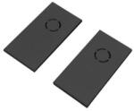 Viokef Lighting End Cap Black For Curvy Track Rail - VIO-02/0203 (VIO-02_0203)