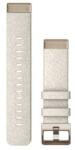 Garmin óraszíj QuickFit 20 krémszínű nylon, krémarany csat ( 010-13102-07) (010-13102-07)