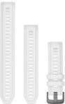 Garmin óraszíj extra hosszú kiegészítő pánttal (Instinct 2S) szilikon, 20mm fehér (010-13104-06) (010-13104-06)