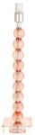Endon Lighting ENDON Adelie 1lt Table Blush crystal glass & bright nickel plate 7W LED E14 - ED-98106 (ED-98106)