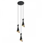 Italux Malia - IT-PND-85949-3 BK+GD /KIFUTÓ! ! / (IT-PND-85949-3_BK_GD)