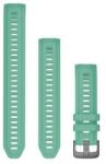 Garmin óraszíj extra hosszú kiegészítő pánttal (Instinct 2S) szilikon, 20mm Neo Tropic - zöld (010-13104-02) (010-13104-02)
