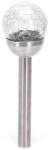 Aigostar B. V. Aigostar - LED Napelemes lámpa LED/0, 006W/1, 2V 37, 8cm króm 6500K IP44 AI0991 (AI0991)