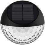 Aigostar Aplică LED solară Aigostar LED/2W/1, 2V negru 2700K IP44 (AI0988)