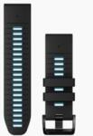 Garmin QuickFit óraszíj szilikon 26mm fekete -kék (010-13281-05) (010-13281-05)