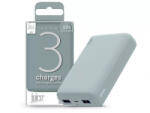 Juice ECO 3 Charge 2x USB-A - USB-C - Micro USB Power Bank 10000mAh sötét zöld (JU194761)