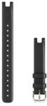 Garmin Lily fekete bőr óraszíj 14mm (nagy) (010-13068-A5) (010-13068-A5)