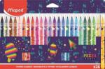 Maped Carioci Maped Pixel Party, 24 culori/set 845417