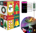 Garden of Eden Smart fényfüzér - hópehely - USB - 20 db RGBIC LED - 2 m - bluetooth Garden of Eden 58381A (58381A)