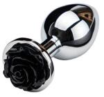 Guilty Toys Dop Anal Rose Pleasure Large, Argintiu/Negru, Guilty Toys