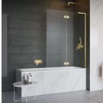 Radaway Paravan pentru cada de baie, auriu lucios, Radaway Essenza 8 SL Gold PND II 10500140-09-01L (10500140-09-01L)