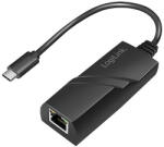 LogiLink USB-adapter, USB 3.2 Gen 1x1, USB-C-Gigabit Ethernet, fekete (UA0238A)