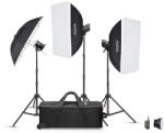 Godox MS200V-D Stúdióvaku szett (3db vaku) (Bowens)