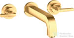 Hansgrohe AXOR Citterio falsík alatti mosdó csaptelep 22, 2 cm-es kifolyóval, polírozott arany hatású 39147990 (39147990)