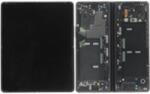 Samsung 0F916B Gyári Samsung Galaxy Z FOLD2 fekete zsanéros LCD kijelző érintővel kerettel előlap (0F916B)