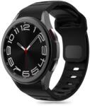 Samsung Galaxy Watch FE okosóra szíj - Tech-Protect - fekete szilikon szíj (szíj szélesség: 20 mm) - tokgalaxis