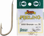 SENSAS Feeling 3050 Bronz 20 Lapkás, Szakállas Keszegező Horog 15db (54211)