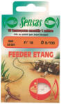 SENSAS Feeder Etang 100cm 0, 08mm 20 Monofil Előkötött Horog 10db (55180)